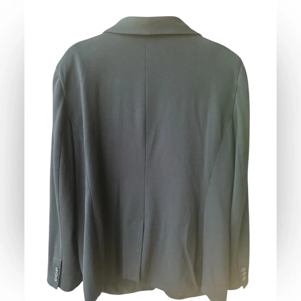 LOFT Black Tailored Blazer Size 18 Work Office Career Jacket Classic - Picture 2 of 3